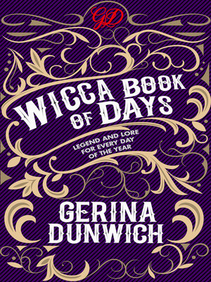 cover image of The Wicca Book of Days